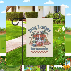 Dog Ladies for Kamala Flags