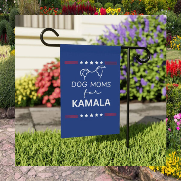 Dog Moms For Kamala Flag