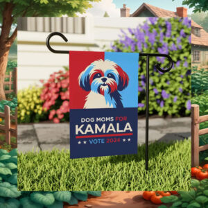 Dog Moms For Kamala Vote 2024 Flag