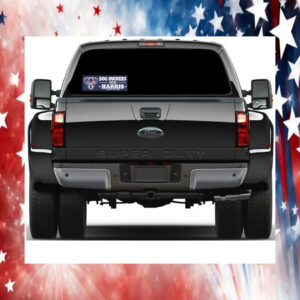 Dog Owners For Harris Walz 2024 Bumper Sticker