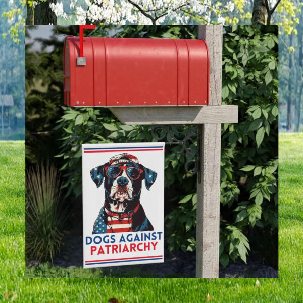 Dogs Against Patriarchy Vote Kamala Flag