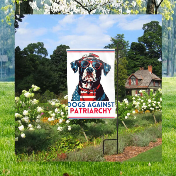 Dogs Against Patriarchy Vote Kamala Flag