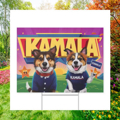 Dogs For Kamala 24 Yard Signs