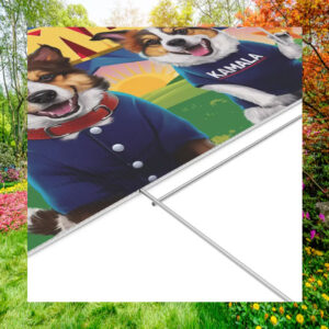Dogs For Kamala 24 Yard Signs