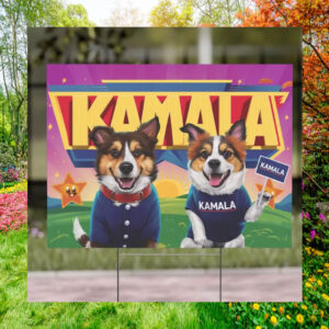 Dogs For Kamala 24 Yard Signs