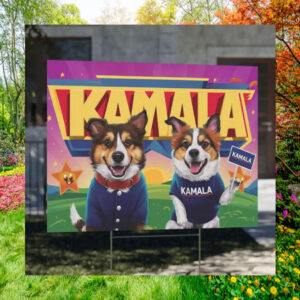 Dogs For Kamala 24 Yard Signs