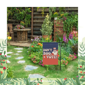 Don't Boo, Vote! Kamala 2024 Garden&House Flag