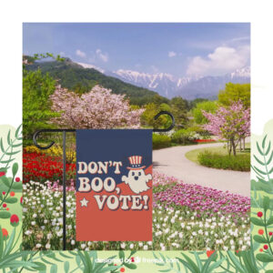 Don't Boo, Vote! Kamala 2024 Garden&House Flag