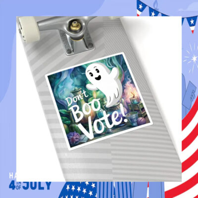 Don't Boo Vote! Kamala Halloween Bumper Sticker