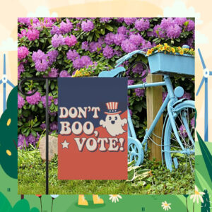 Don't Boo, Vote Kamala Harris Halloween Flag