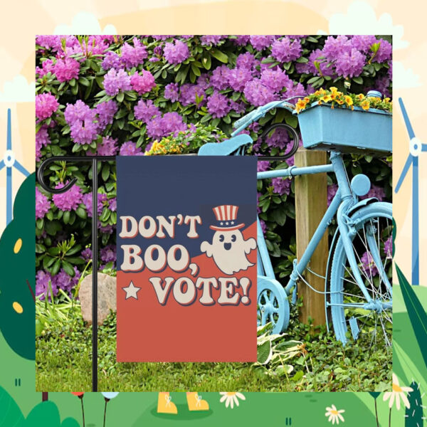 Don't Boo, Vote Kamala Harris Halloween Flag