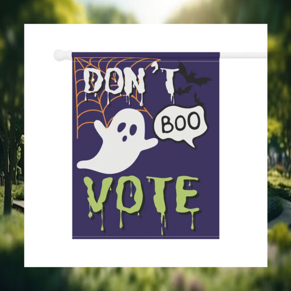 Don't Boo Vote Kamala Harris Halloween Flags