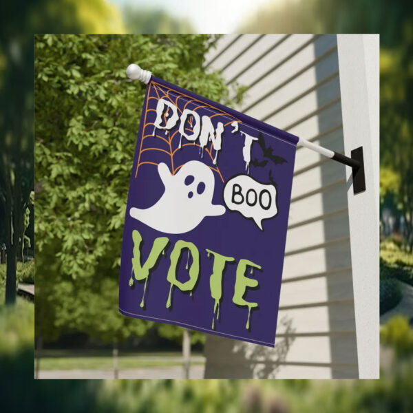 Don't Boo Vote Kamala Harris Halloween Flags