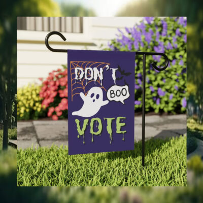 Don't Boo Vote Kamala Harris Halloween Flags