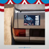 Flamingo Chucks&Pearl Halloween Vote Kamala Car Magnet
