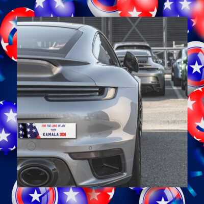 For The Love Of Joe Vote Kamala 2024 Car Magnet