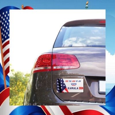 For The Love Of Joe Vote Kamala 2024 Car Magnets