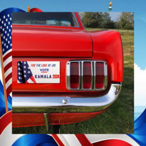 For The Love Of Joe Vote Kamala 2024 Car Magnets