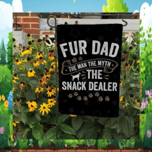 Fur Dad The Man The Myth Dog The Snack Dealer Kamala Flag