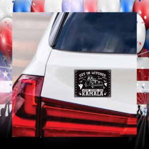 Get In Witches We're Voting For Kamala Halloween Sticker