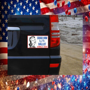 Grab Him By The Ballot Kamala Harris 24 Car Magnets