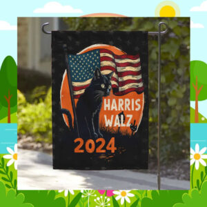 Halloween Witches For Harris Walz 2024 Flag