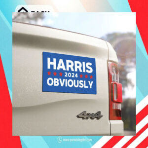 Harris 2024 Obviously Car Magnet