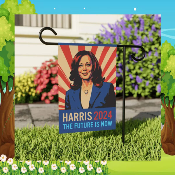Harris 2024 The Future Is Now Flag