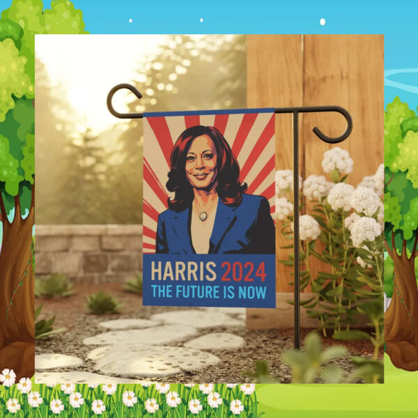 Harris 2024 The Future Is Now Flag