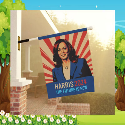 Harris 2024 The Future Is Now Flag