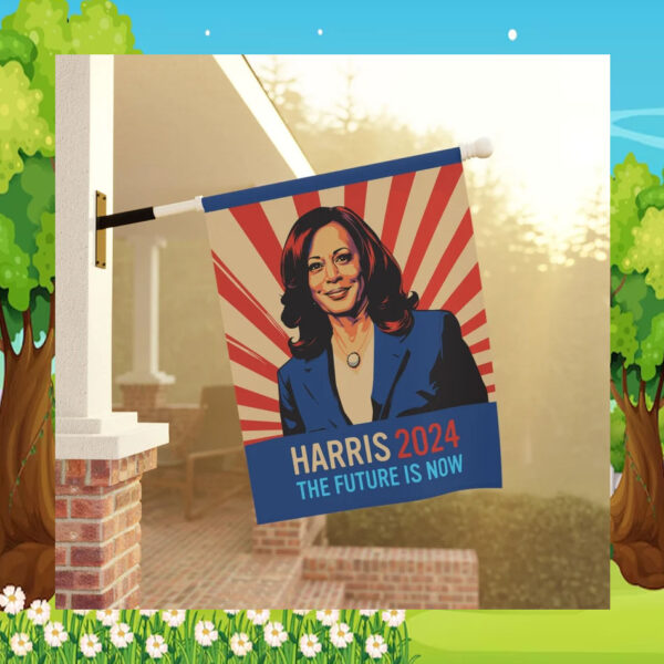 Harris 2024 The Future Is Now Flag