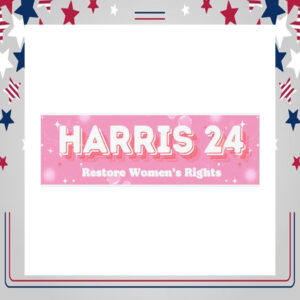 Harris 24 Restore Women's Rights Car Magnet
