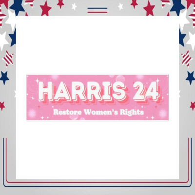 Harris 24 Restore Women's Rights Car Magnet