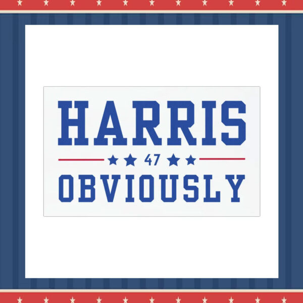 Harris 47 Obviously Car Magnet