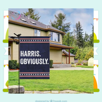 Harris Obviously 2024 Flag