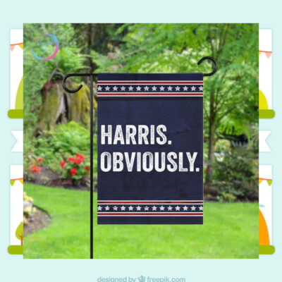 Harris Obviously 2024 Flag