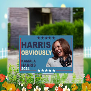 Harris Obviously 2024 Yard Sign