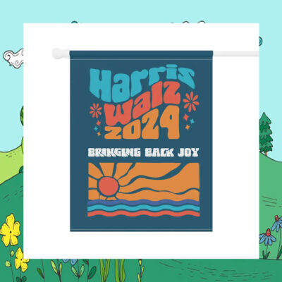 Harris Walz 2024 Bringing Back Joy Flag