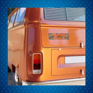 Harris Walz 2024 Camo Bumper Sticker