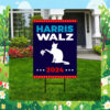 Harris Walz 2024 Election Yard Sign