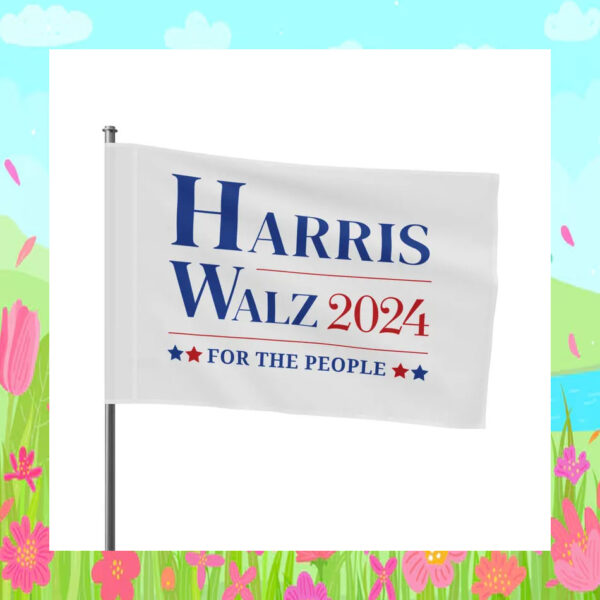 Harris Walz 2024 For The People Flags