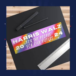 Harris Walz 2024 For The People For Our Future Sticker