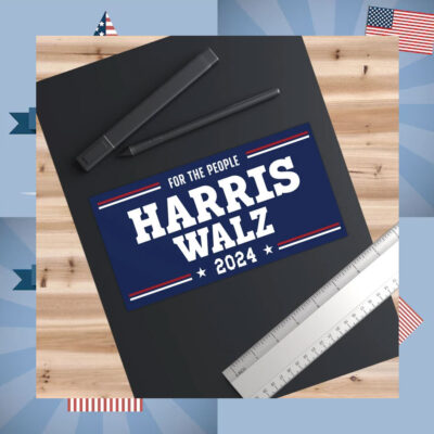 Harris Walz 2024 For The People Sticker