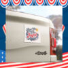 Harris Walz 2024 Making America Joyful Again Car Magnet