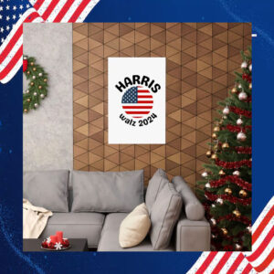 Harris Walz 2024 Matte Vertical Posters