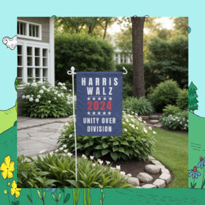 Harris Walz 2024 Unity Over Division Flags