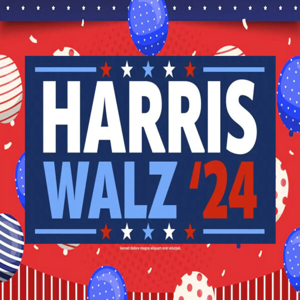 Harris Walz '24 Election Sticker