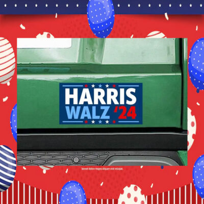 Harris Walz '24 Election Sticker