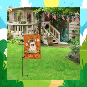 Harris Walz 24 President Halloween Ghost Spooky Flag