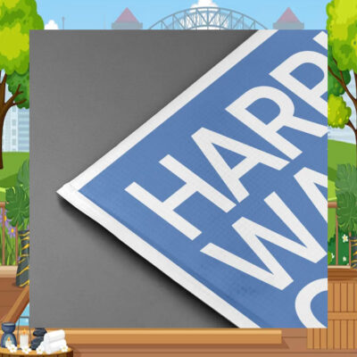 Harris Walz Cats Voting Yard Sign
